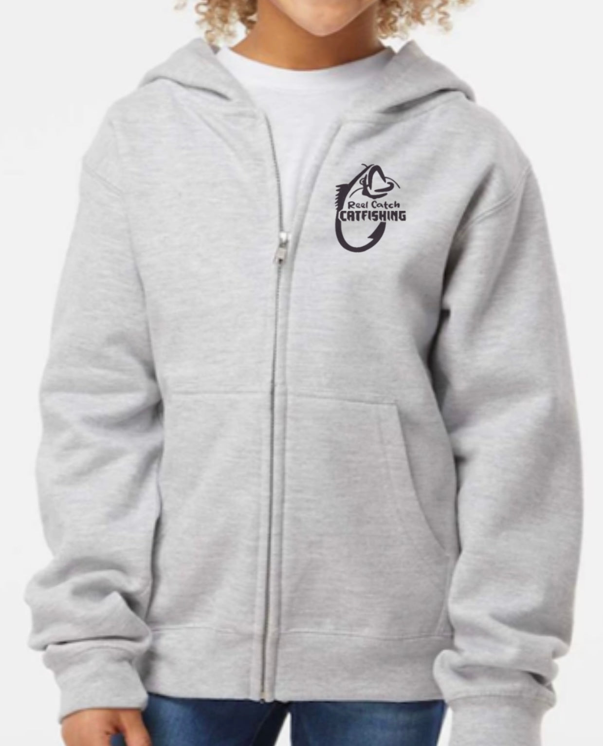 Youth Reel Catch Zip-Up