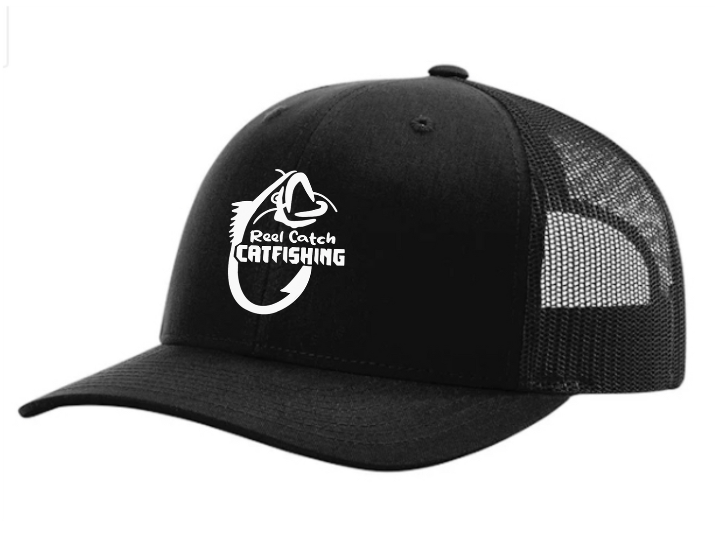 Reel Catch adjustable trucker Cap