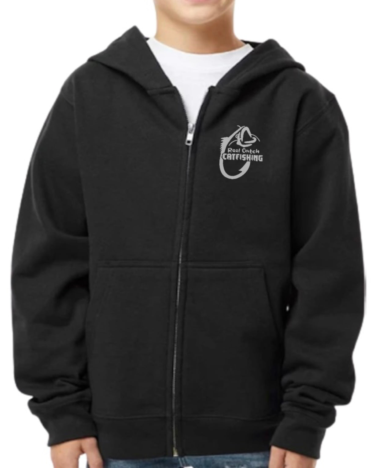 Youth Reel Catch Zip-Up