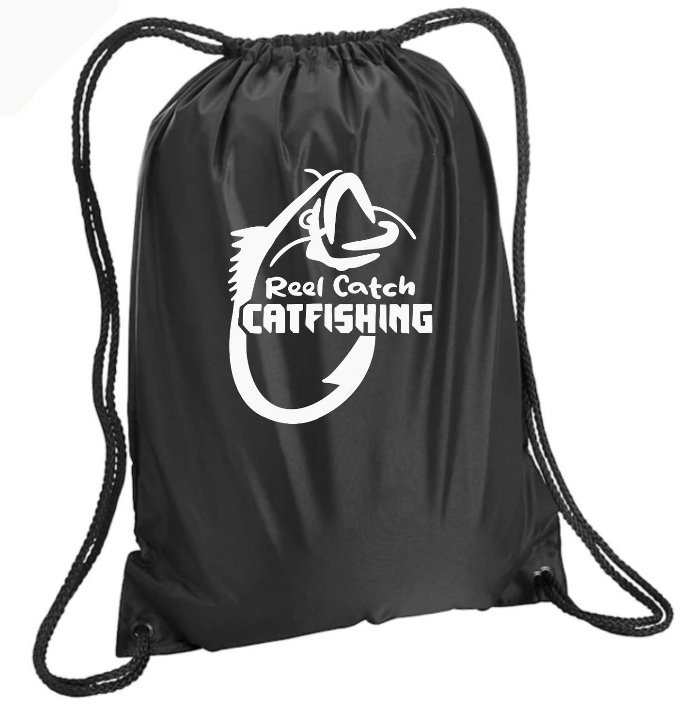 Reel Catch Drawstring Bag