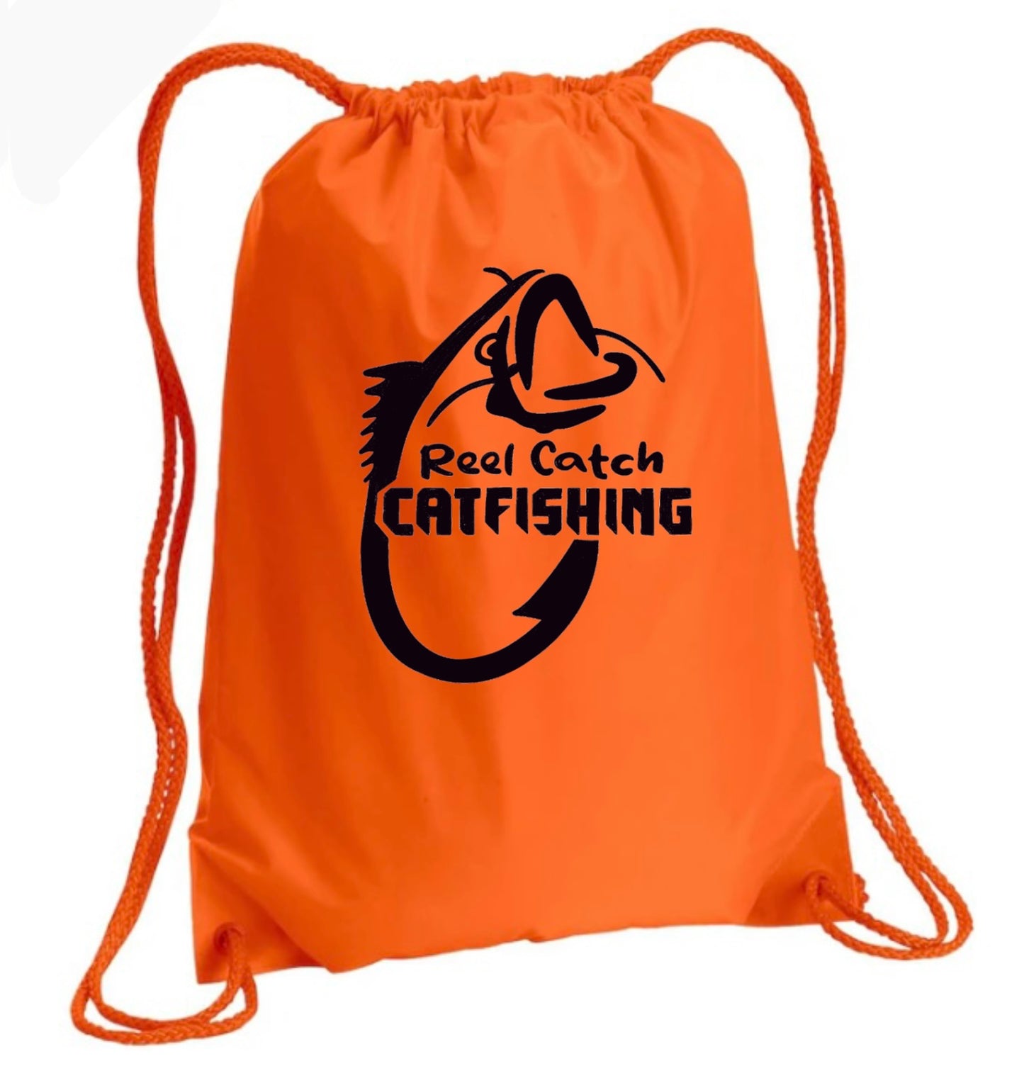 Reel Catch Drawstring Bag