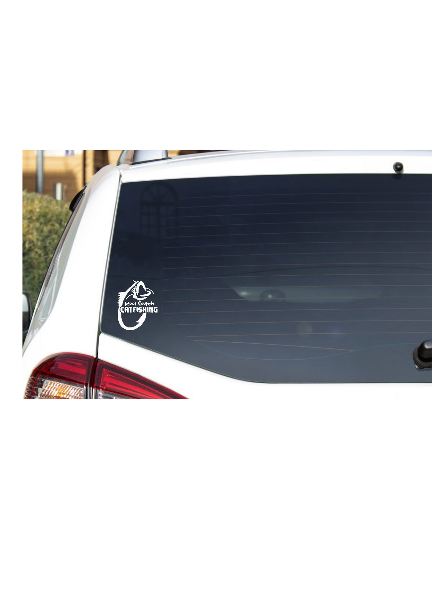 Reel Catch Car Decal